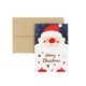 thumbnail image 1 of Tarjeta de felicitación de Navidad de papel Kraft vintage Tarjeta de regalo de bendición hecha a mano con sobre Wmkox8yii hjk285, 1 of 9