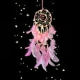 thumbnail image 4 of WUJDF Dream Catcher Wall Hanging with LDE Lights, Bohemian Style Macrame Dreamcatcher Wall Hanging with Plume Accents, Easy to Install, Home Decorations Craft Meaningful Gift for Family and Friends, 4 of 4