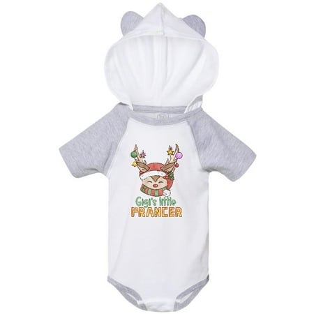 

Inktastic Gigi s Little Prancer Cute Reindeer with Ornaments Gift Baby Boy or Baby Girl Bodysuit