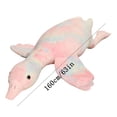 thumbnail image 2 of Extra Soft Goose Plush Hugging Pillow - Round Belly Stuffed Animal Cushion, Mothers Day Gift Birthday, Cozy Holiday Cuddle Companion, Soft Winter Home Accent & Durable Sofa/Bed Decor, Pink, 63in, 2 of 8