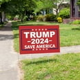 Trump Yard Signs,Donald Trump 2024 Yard Sign with H-Stakes 18