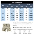 thumbnail image 3 of Hearthz Men's Shorts Quick Dry Elastic Waist Lightweight Men's Athletic Gym Shorts with Pockets Summer Mens Shorts Beach Dark Gray M, 3 of 4