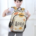 thumbnail image 6 of FORMRS Unisex School Backpack 17" Student Travel Bag with Laptop Compartment, Halloween Cute Pumpkins, 6 of 7