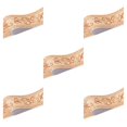 thumbnail image 2 of VONKY PVC Border Wall Corner Stick Durable And Waterproof Surface With Exquisite Workmanship Wallpaper For Living Room Decor brown vine flower 5Set, 2 of 6