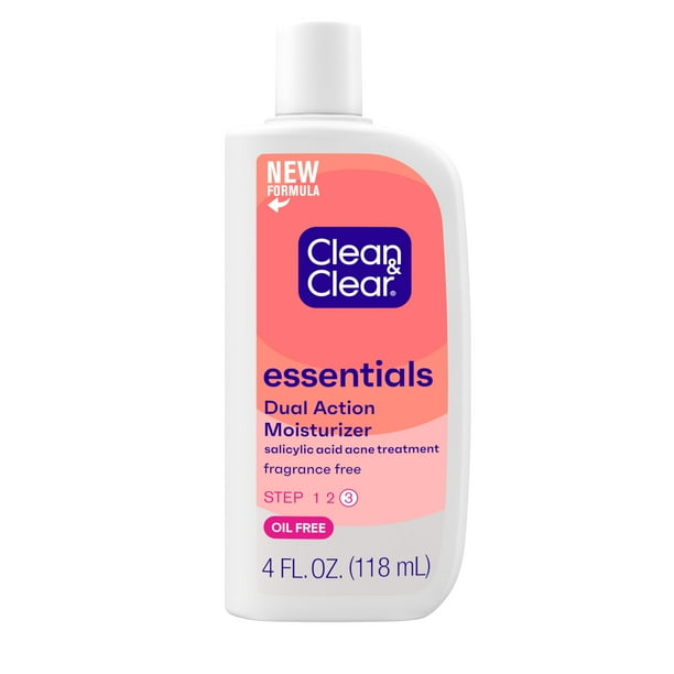 Crema hidratante facial Clean & Clear Essentials Dual Action x3