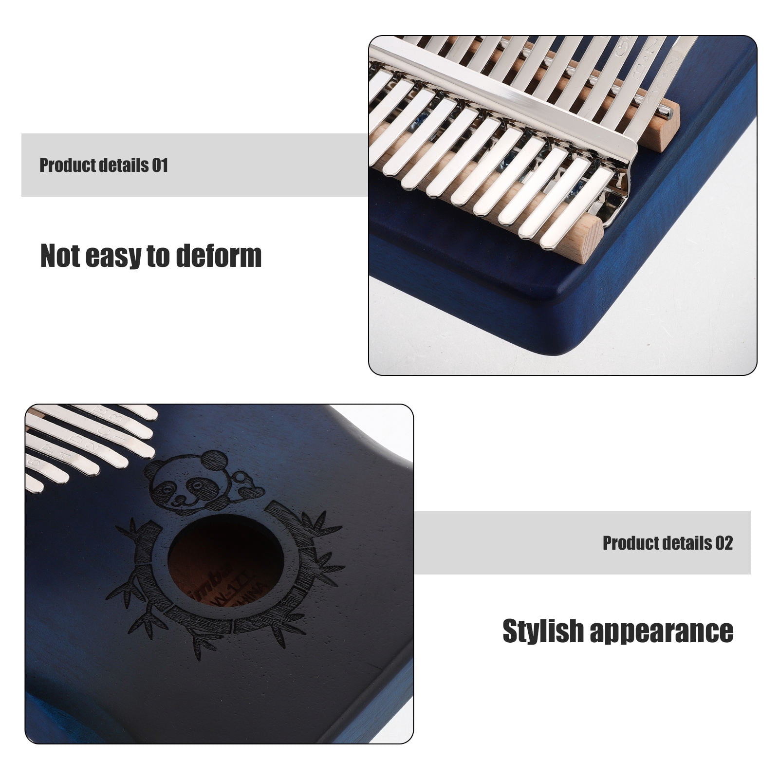 YOSADIER Adult Accessory Kalimba Thumb Piano Cloth 1 Set