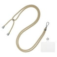thumbnail image 1 of Unique Bargains Phone Lanyard, Adjustable Neck Lanyard with Transparent Lanyard Patch, Camel, 1 Count, 1 of 5