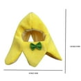 thumbnail image 6 of Adjustable Soft Banana Head Cover for Cat Cute Fashionable Comfortable, 6 of 7