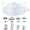 thumbnail image 2 of Universal Router Base Plate Template Guides Woodworking Milling Machine Base, 2 of 7