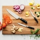 thumbnail image 5 of Juego de 3 cuchillos: Chef, de Utilidad y de Cocina Ninja K32003, 5 of 8