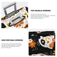 thumbnail image 5 of Lsque Cat Skulls and Flowers Printed Luggage Cover, Travel Luggage Protector,Scratch and Dirt Resistant, Fits 18-32 Inch Luggage - Large, 5 of 9