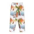 thumbnail image 5 of Daiia Gnome and Surfing Women's Sleep Pant with Pockets and Drawstring,Pajama Pants-Small, 5 of 9
