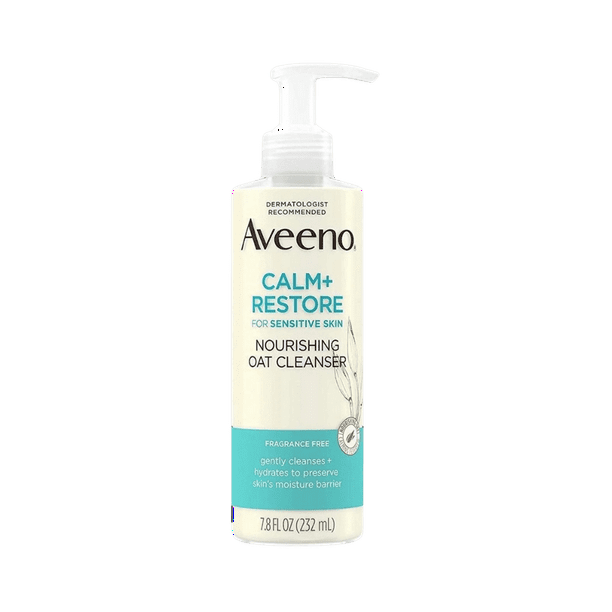 Aveeno Nourishing Oat Extract Facial Cleanser for Sensitive Skin 232ml