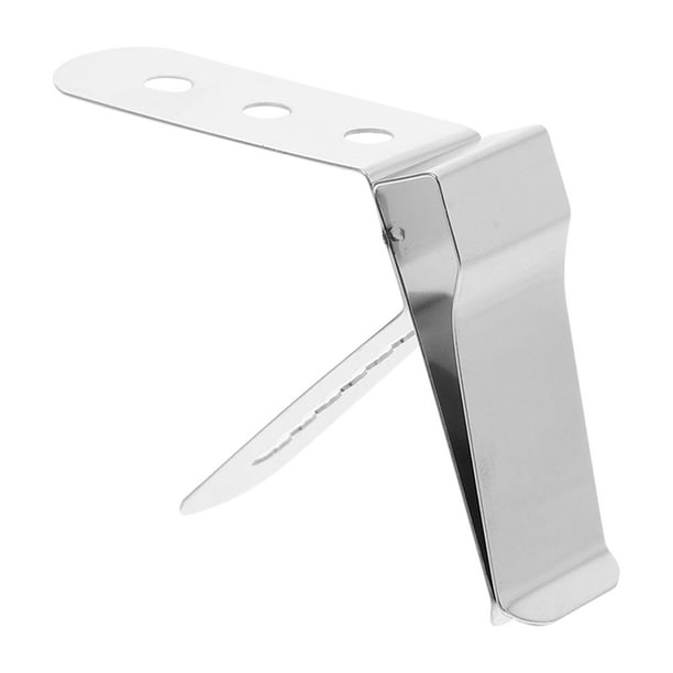 Termómetro práctico de acero inoxidable Titular de la sonda de la sonda Herramienta de la cocina (plata)