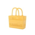 thumbnail image 2 of Portable Shower Caddy, Plastic Bath Basket, Hanging Storage Organizer for Shampoo Soap Bathroom Essentials, Yellow, 2 of 9