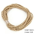 thumbnail image 1 of Cergrey Electrical Wire, Vintage Hemp Rope Electrical Cable, Living Rooms Study Rooms Hallways For Chandelier Light, 1 of 8
