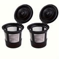 thumbnail image 4 of QJUHUNG 5-Piece Set Reusable Coffee Filters  Universal Fit  BPA-Free Refillable Coffee Pods with Bonus Scoop and Brush  Compatible with Keurig Brewers ZZZ, 4 of 5