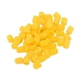 thumbnail image 3 of VONKY 100x Plastic Car Bike Motorcycle Truck Wheel Tire Valve Stem Caps Sleek and Practical Yellow 10mm 1Set, 3 of 6
