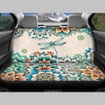 thumbnail image 6 of FOR U DESIGNS Boho Mandala Dragonfly Pattern Car Seat Cover Anti-Slip Front Seats and Rear Bench Seat Easy to Stall Split Bench Rear Seat Universal Fit Seat Covers for Vehicle SUV Truck, 6 of 7