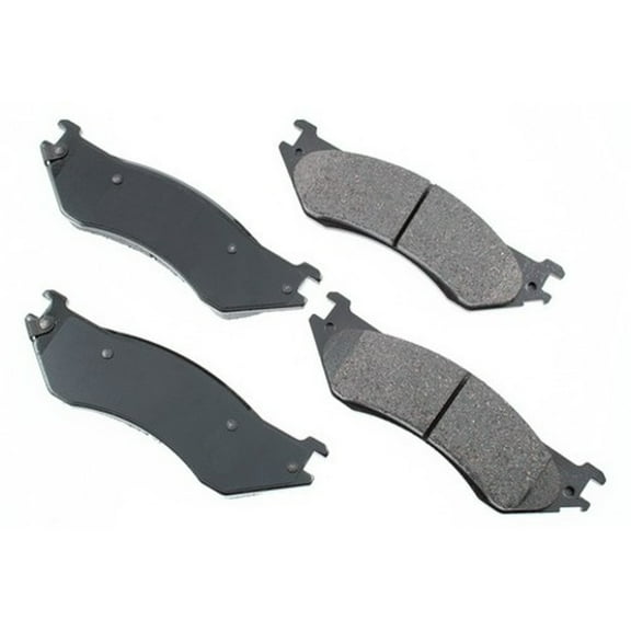 Akebono PRO-ACT Ultra-Premium Brake Pad Set, Ceramic Fits select: 2004-2008 DODGE RAM 1500, 2000-2008 DODGE RAM 2500