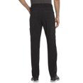 thumbnail image 5 of Dickies Advance Medical Scrubs Pant for Men Straight Leg Zip Fly Cargo Plus Size DK205T, 2XL Tall, Black, 5 of 8