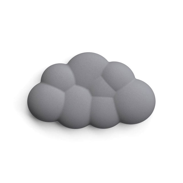 Reposamuñecas para teclado ckepdyeh Cloud, de cuero suave, con espuma viscoelástica, para escribir fácilmente, alivia el dolor y es antideslizante, G corto