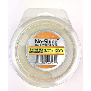 No Shine Bonding Double Sided Tape 3/4" x 12 Yard Hair System Roll by Walker Tape (WKR-NS-M2) C30