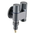 thumbnail image 1 of veasfak Stainless Steel Watering Tap Washing Machine Faucet Kitchen Faucet Toilet Faucet D, 1 of 9
