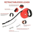 Idepet Heavy Duty Retractable MMF7 Dog Leash for Small and Medium Dogs