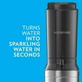 thumbnail image 1 of SodaStream Aqua Fizz Sparkling Water Machine (Black) with Co2 & Glass Carafes, 1 of 5