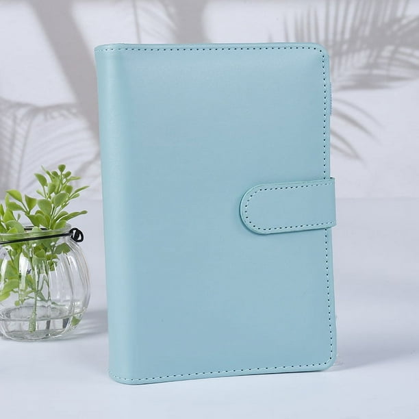 Nvzi Cuaderno de tapa dura de cuero de 2 piezas con compartimento para bolígrafo, diario de trabajo y escritura, 100 hojas, 200 páginas (verde, 7,48 x 5,31 pulgadas)
