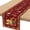 no278, variant on Red Rosh Hashanah Table Runner Decorations for Jewish New Year