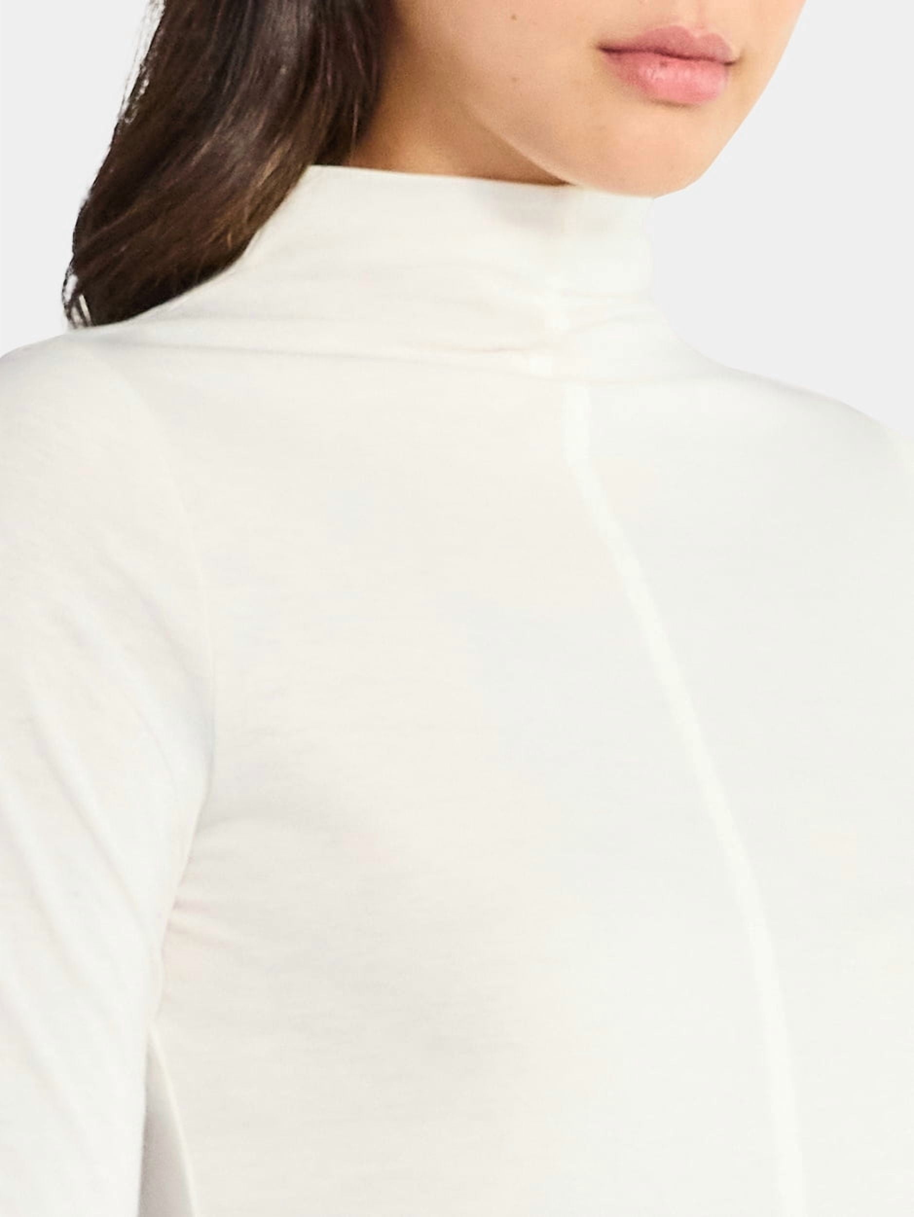Time and Tru Women's Tissue Like Turtleneck Top, Sizes XS-XXXL