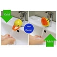thumbnail image 5 of Grifo de extensión para niños, bebés, niños, juego de 2 grifos de extensión de animales, grifo divertido para fregadero de lavado a mano, 5 of 5