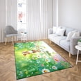 thumbnail image 4 of Cocker Spaniel Hello Spring Time Flower Floral Nature Indoor Rug Cockers Dog Lover Gifts Carpet Living Bed Room Sofa Home Decor - 02031, 4 of 5