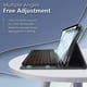 thumbnail image 4 of Funda Con Teclado Retroiluminado Para Samsung Galaxy Tab A 10.1"" 2019 Wineecy 7 Colores Retroiluminado Teclado Inalámbrico Magnéticamente Desmontable Y Funda Con Soporte Tipo Folio De Pu Para Tableta, 4 of 7