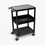 Luxor Flat Top/Bottom and Tub Middle Shelf Cart