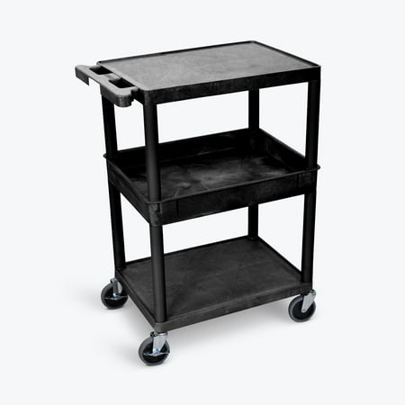 Luxor Flat Top/Bottom and Tub Middle Shelf Cart