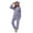 Purple, variant on Warm Pajamas For Women Onesie Fleece Plush Long Pants Jumpsuit Womens Hooded Zipper Sleepwear Playsuit Fall And Winter Loungewear