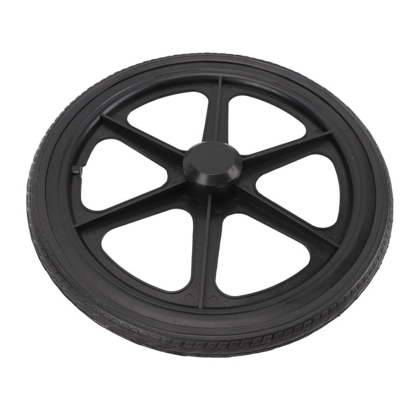 Neumático Para Silla De Ruedas, No Inflado, Agarre Fuerte, Rueda Trasera Para Silla De Ruedas, Amortiguador, Resistente A Prueba De Explosiones Con Tornillo Para Uso Diario