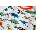 thumbnail image 4 of REDARER Unisex Kids Dinosaur Print Pajama Set - Cozy Fall Long Sleeve & Pants, Soft Sleepwear for Homewear and Loungewear,Size:5-6 Years, 4 of 7