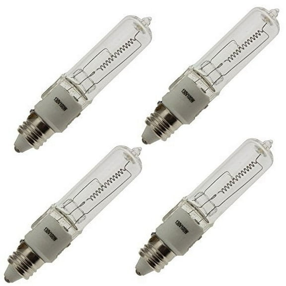 Industrial Performance Q100/CL/MC 130V, 100 Watt, T4, Miniature Candelabra (E...