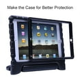 thumbnail image 2 of HDE iPad 2017 9.7-inch Bumper Case for Kids Shockproof Hard Cover Handle Stand with Built in Screen Protector for 5th Generation Apple iPad 9.7 inch (Black, March 2017 Release), 2 of 6