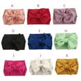 thumbnail image 5 of Eleanos Infant Bows Headbands for Girls Newborn Headwrap 0-3y Baby Big Bowknot Baby Headbands Knotted Infant Headwraps Girls Turban Toddler Baby Bows, 5 of 6