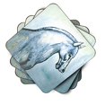 thumbnail image 2 of Carolines Treasures MW1342FC Sous-Verres en Mousse de Cheval Noble - Lot de 4, 2 of 4