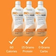 thumbnail image 3 of Medtrition Liquid Collagen Peptides Type I, III 15 Grams Protein per Oz. |Prosource NoCarb Orange Crème 4 Bottles pack, 3 of 6
