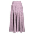 thumbnail image 5 of Xixinqiwan Maxi Skirts for Women Clearance under $10,Women Flowy Long Skirts Summer Beach Pleated Elastic High Waisted Casual Swing Maxi Flared Skirts, 5 of 6