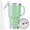 Honeydew, variant on AQUAPHILE 30oz Stainless Steel Insulated Coffee Mug with Handle, Double Walled Vacuum Travel Cup with Lid & Straw, Reusable Thermal Coffee Cup, Portable Coffee Tumbler,Light Blue