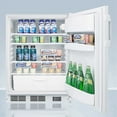 thumbnail image 4 of Summit Appliance FF6LWBI7NZADA 32.25 x 23.63 x 23.5 in. Built-In All-Refrigerator, White, 4 of 4
