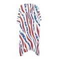 thumbnail image 2 of HELLHERO High Quality Fabrics Bathing Suit Cover Up for Beach Lightweight Long American Flag, 2 of 6
